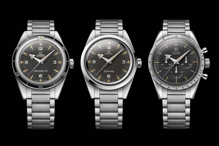 Omega Trilogy 1957 Seamaster, Railmaster y Speedmaster