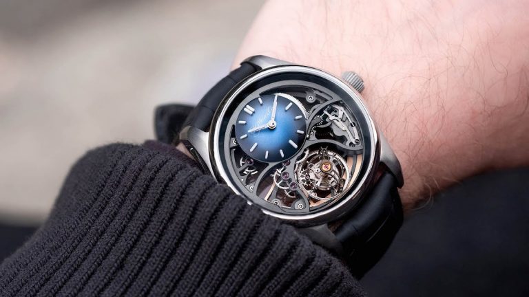 Watches & Wonders- H. Moser & Cie.￼ Pioneer Cylindrical Tourbillon Skeleton