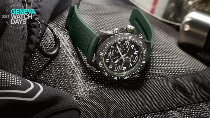 Geneva Watch Days, Breitling Endurance Pro Green Geneva Watch Days, Breitling Endurance Pro Green