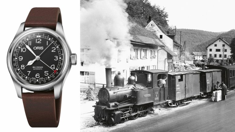 Oris Waldenburgerbahn, a toda máquina