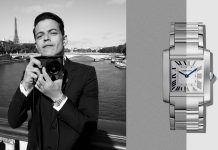 Tank Française: la esencia del estilo Cartier renueva uno de sus iconos creativos y lo presenta en sociedad personalizado en el estilo parisino encarnado por Catherine Deneuve y la elegancia contemporánea de Rami Malek.