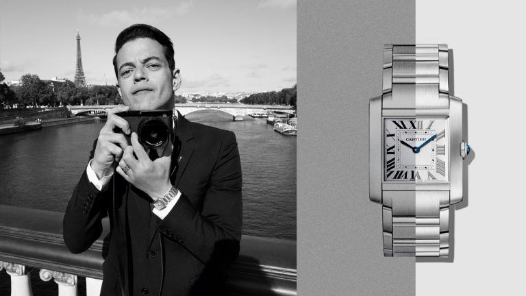 Cartier renueva uno de sus iconos creativos y lo presenta en sociedad personalizado en el estilo parisino encarnado por Catherine Deneuve y la elegancia contemporánea de Rami Malek.