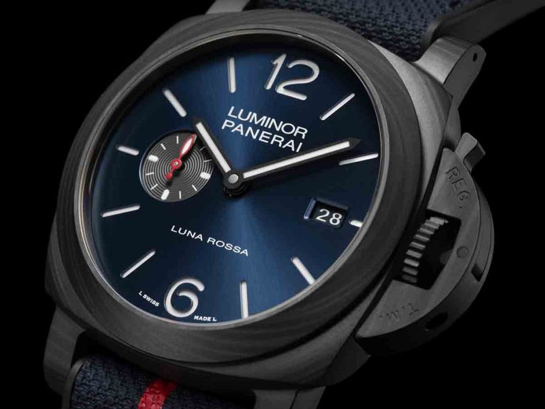 Panerai presenta una nueva edición cápsula para celebrar la asociación con Luna Rossa que únicamente se podrá adquirir a través del e-commerce y durante 24 horas.