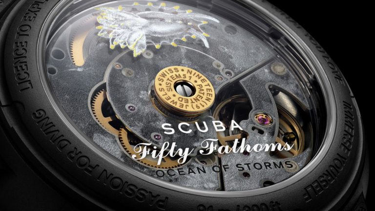 Celebra el día de la luna nueva de este mes con el nuevo Bioceramic Scuba Fifty Fathoms dedicado al mayor mar de la Luna, disponible en tiendas Swatch seleccionadas de todo el mundo a partir del hoy mismo, 11 de enero de 2024