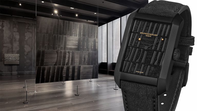 Baume & Mercier desvela el segundo reloj inspirado en una obra de Soulages