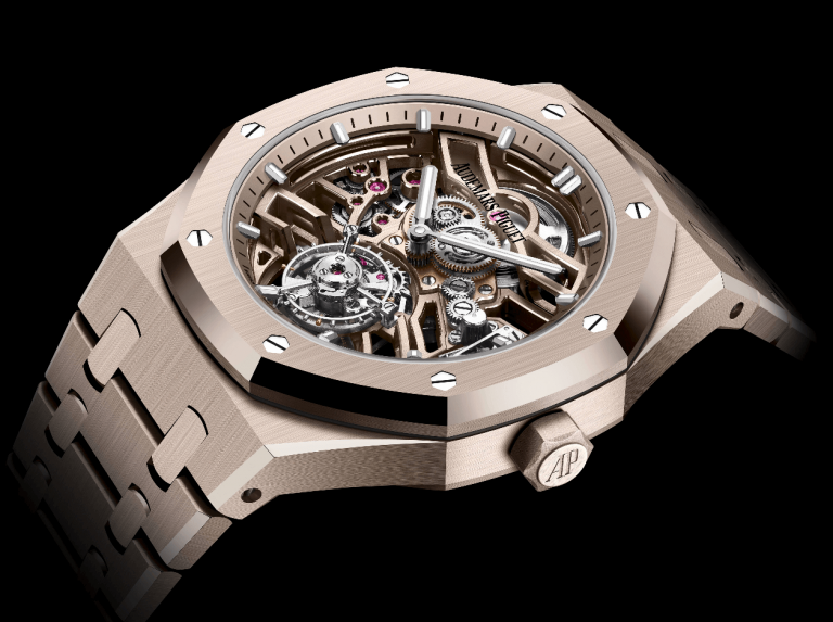 Royal Oak Selfwinding Flying Tourbillon OW in Sand Gold