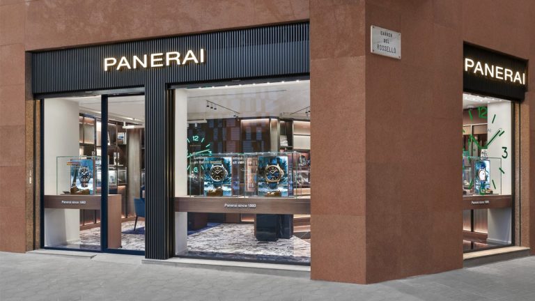 La firma de lujo Panerai abre su primera tienda en Barcelona