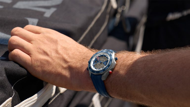 Marcando el tiempo en la Louis Vuitton America’s Cup