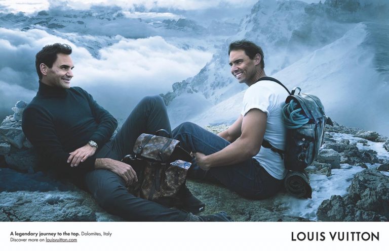 Rafa Nadal, Roger Federer y Louis Vuitton de nuevo en la cima
