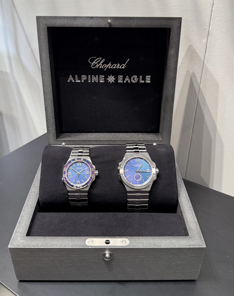 Chopard Alpine Eagle 41 XPS, un set camaleónico para disfrutar en pareja