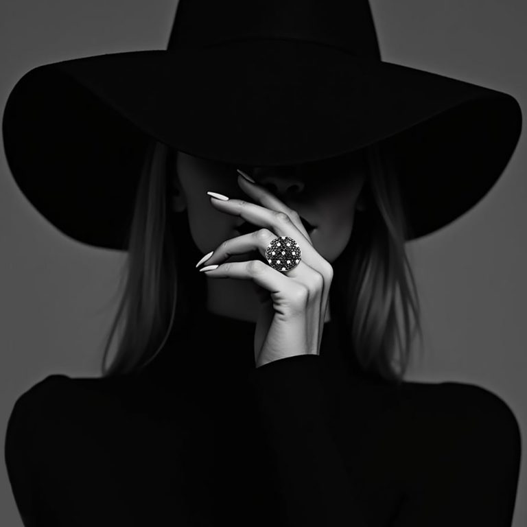 Chocrón presenta una colección de joyas total black