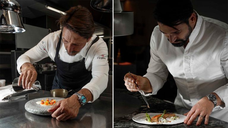 Tudor se estrena en la alta cocina asociándose con dos de los mejores chefs de Suiza