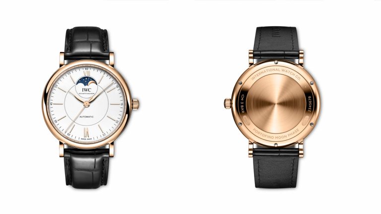 IWC Portofino Automático Fases Lunares en oro de 18 quilates