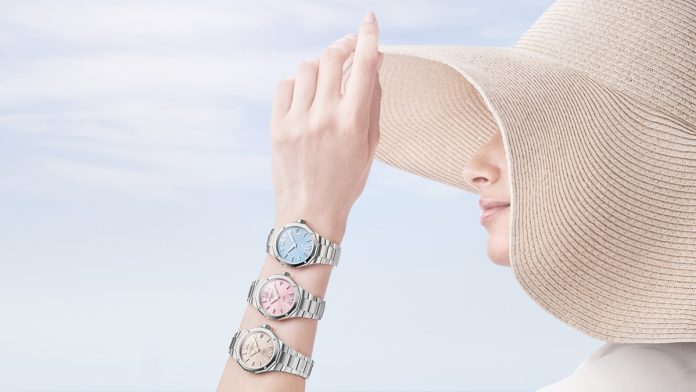 Relojes Riviera Baume & Mercier: elegancia veraniega en tonos pastel