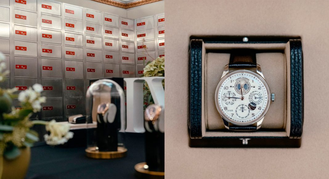 Joyería Calvo y IWC presentan Alta Relojería en la cámara acorazada del banco pasto