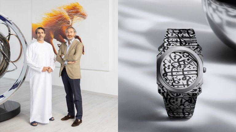 Bvlgari presenta el Mattar Bin Lahej x Octo Finissimo en la Dubai Watch Week 2025, una edición limitada que fusiona arte emiratí y alta relojería italiana.