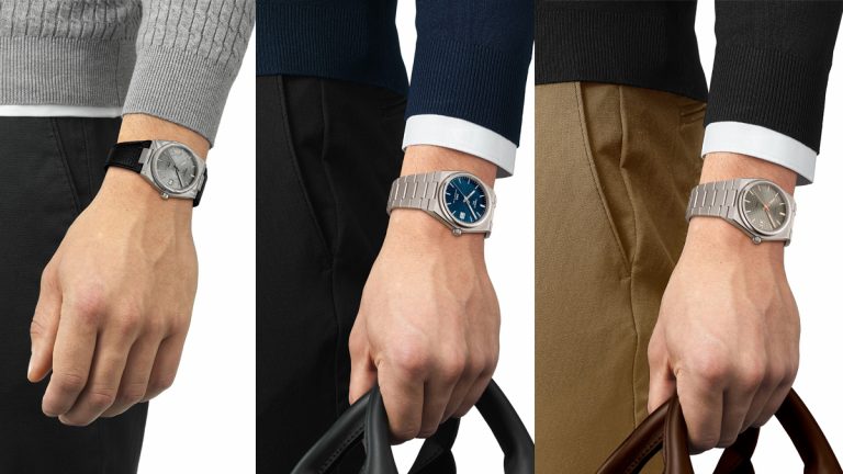 La colección Tissot PRX se renueva con materiales innovadores como el titanio y el acero de Damasco. Relojes automáticos suizos con movimiento Powermatic 80, precisión y elegancia atemporal.