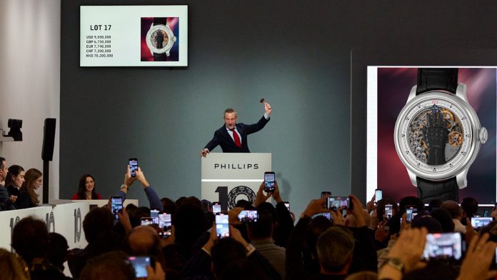 El exclusivo F.P.Journe FFC Prototype de Francis Ford Coppola lidera la New York Watch Auction XIII