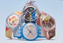 Swatch × Guggenheim: Cuatro Obras Maestras del Arte Moderno Convertidas en Relojes Icónicos Descubre la colección Swatch × Guggenheim: cuatro relojes inspirados en obras maestras de Degas, Klee, Monet y Pollock. Arte moderno y diseño en tu muñeca.