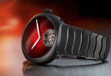 Streamliner Tourbillon Concept Ceramic: la cerámica como nuevo lenguaje creativo de H. Moser & Cie. H. Moser & Cie. presenta el Streamliner Tourbillon Concept Ceramic: cerámica gris antracita, esfera Red fumé Grand Feu y tourbillon volante en una visión radical de la Alta Relojería.