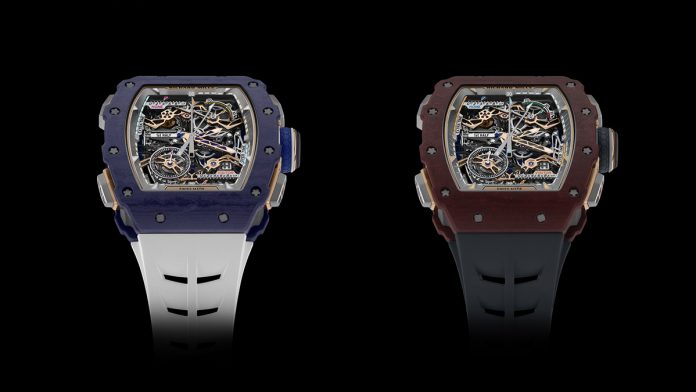 richardmille Descubre el RM 41-01 Tourbillon Soccer de Richard Mille: un cronógrafo flyback con tourbillon capaz de medir un partido de fútbol completo mediante complicaciones mecánicas inéditas. Alta Relojería llevada al terreno de juego.