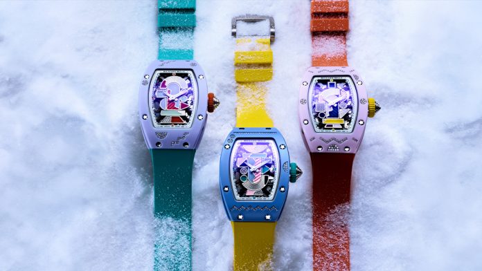 La colección RM 07-01 Coloured Ceramics de Richard Mille alcanza su capítulo final en 2026 con tres modelos limitados que combinan cerámica de color, diamantes y alta relojería contemporánea.