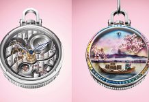 Louis Vuitton Escale au Mont Fuji: una obra maestra de alta relojería que rinde homenaje a Japón Louis Vuitton presenta el Escale au Mont Fuji, un reloj de bolsillo único con repetición de minutos, tourbillon y autómatas, creado en La Fabrique du Temps con los más altos Métiers d’Art.