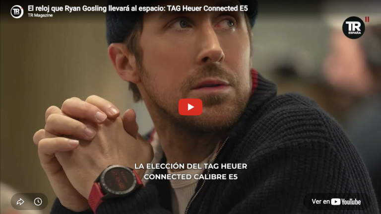 El reloj que Ryan Gosling llevará al espacio: Tag Heuer Connected E5