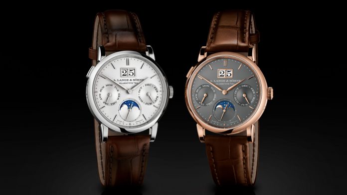 A. Lange & Söhne presenta el SAXONIA Calendario Anual con calibre L207.1, diseño refinado y corrección anual única.