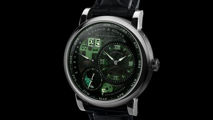 A. Lange & Söhne presenta el LANGE 1 Tourbillon Calendario Perpetuo “Lumen”, una edición limitada con gran fecha luminosa y calibre L225.1.
