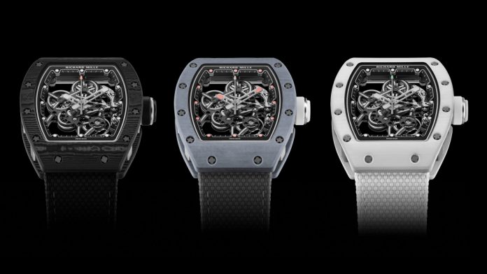 El Richard Mille RM 55-01 redefine la alta relojería con un calibre ultraligero de menos de 5 gramos y una arquitectura esqueletizada de máxima pureza.