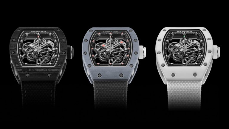 El Richard Mille RM 55-01 redefine la alta relojería con un calibre ultraligero de menos de 5 gramos y una arquitectura esqueletizada de máxima pureza.