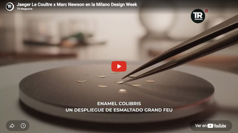 Jaeger Le Coultre x Marc Newson en la Milano Design Week