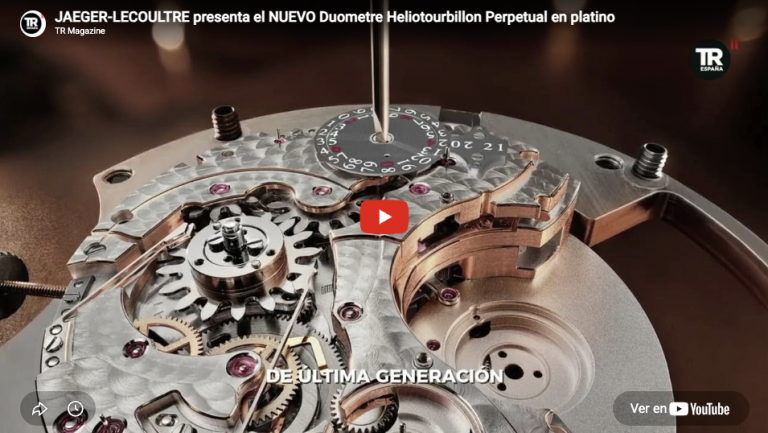 JAEGER-LECOULTRE presenta el NUEVO Duometre Heliotourbillon Perpetual en platino