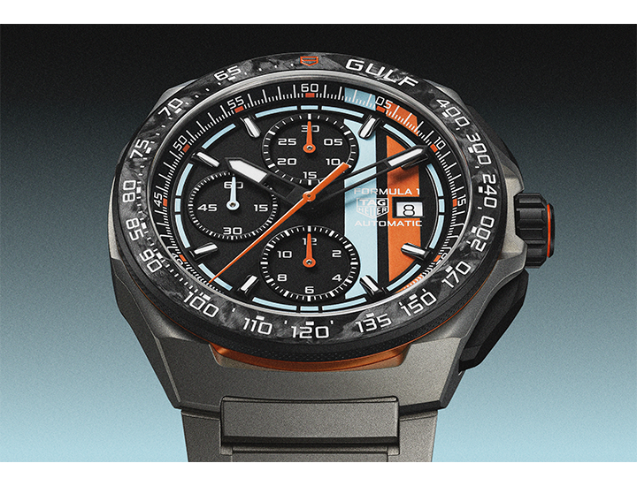TAG Heuer Formula 1 Automatic Chronograph x Gulf: el regreso de un icono del automovilismo en edición limitada