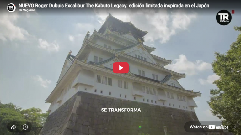 Nuevo Roger Dubuis Excalibur The Kabuto Legazy: edición limitada inspirada en el Japón