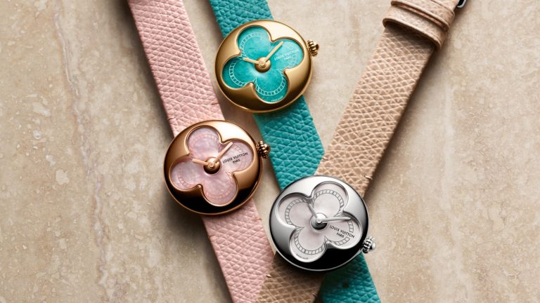Louis Vuitton amplía la colección Color Blossom con sus nuevos relojes joya