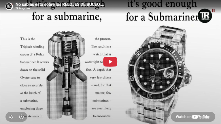 No sabías esto sobre los relojes de buceo