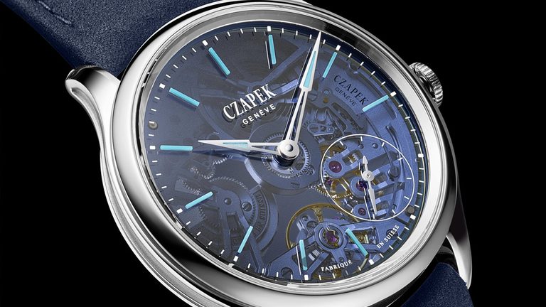 Czapek presenta el Promenade Transparencies Aqua Blue: anatomía de un movimiento a la vista