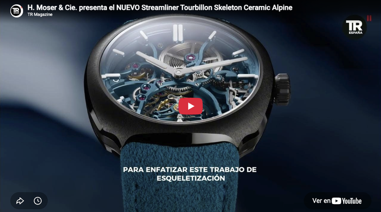 H. Moser & CIE. presenta el nuevo Streamliner Skeleton Ceramic Alpine
