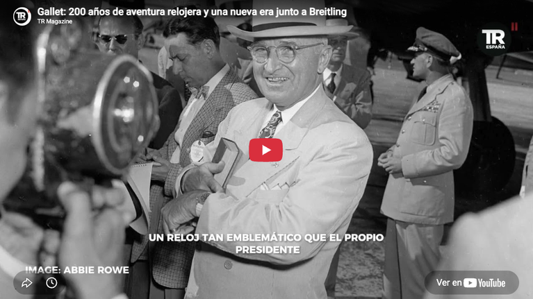 Gallet: 200 años de aventura relojera y una nueva era junto a Breitling