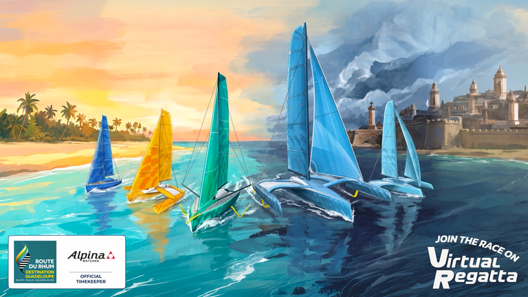 Alpina x Virtual Regatta: la Route du Rhum 2026 también se disputa en el mundo virtual