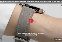 Nuevo Nomos Glashütte Metro Date Power Reserve Ice Blue: el ritmo de la ciudad, en una nueva esfera